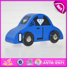 Hot Product for 2015 Mini Toy Car for Kids, Intelligent DIY Woodenl Car Toy for Children, High Quality Wooden Toy Car Toy W04A086